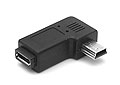 Adattatore angolare da micro usb a mini usb