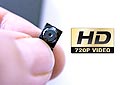 BBMicroS HD - Microcamera spia HD ultra-miniaturizzata professionale con batteria lunga durata