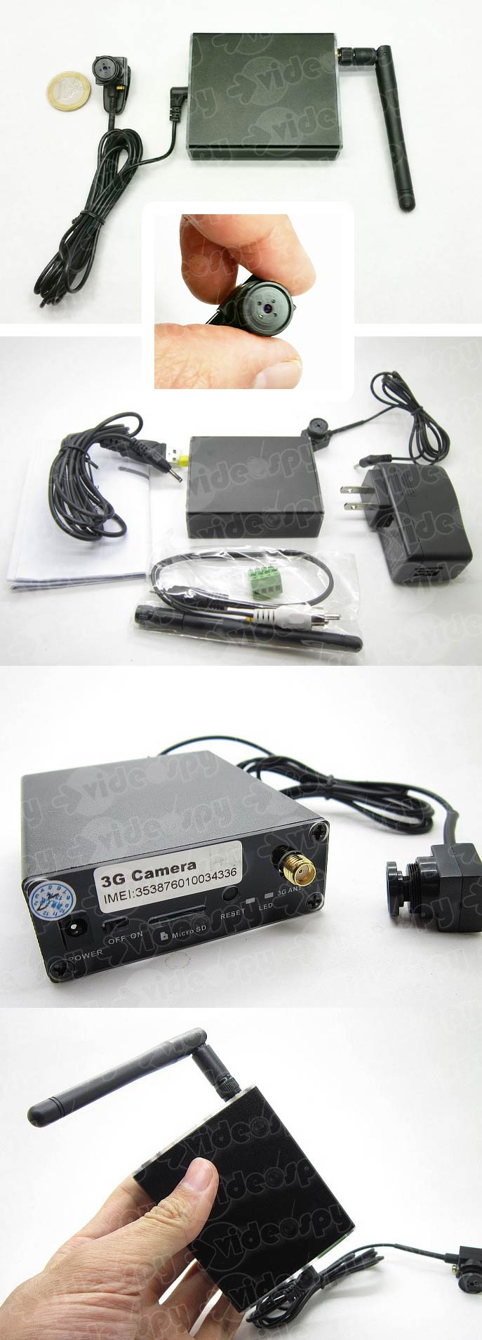 Telecamera spia 3G con videochiamata