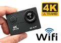 ACTION CAMERA Ultra HD 4K WiFi impermeabile