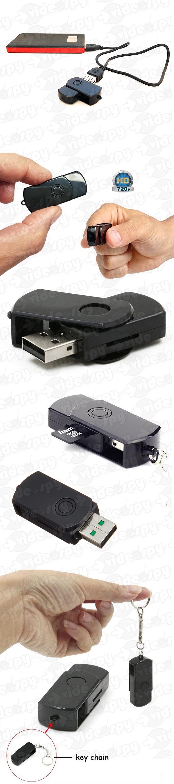 chiavetta usb con telecamera spia HD