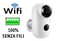 Mini telecamera da esterni WiFi a batteria con sensore di movimento