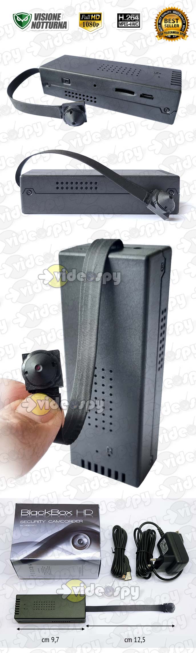 mini telecamera spia SpyBox SX1