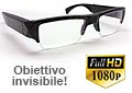 Occhiali da vista con telecamera full HD invisibile
