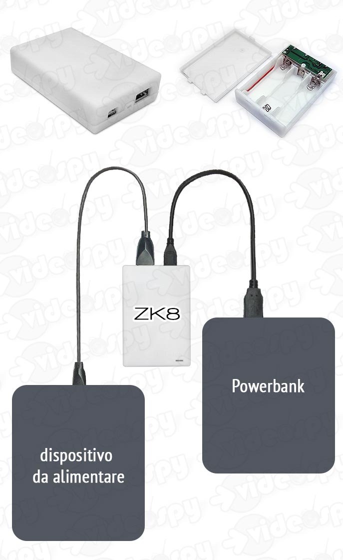 riattivatore power bank spegnimento automatico