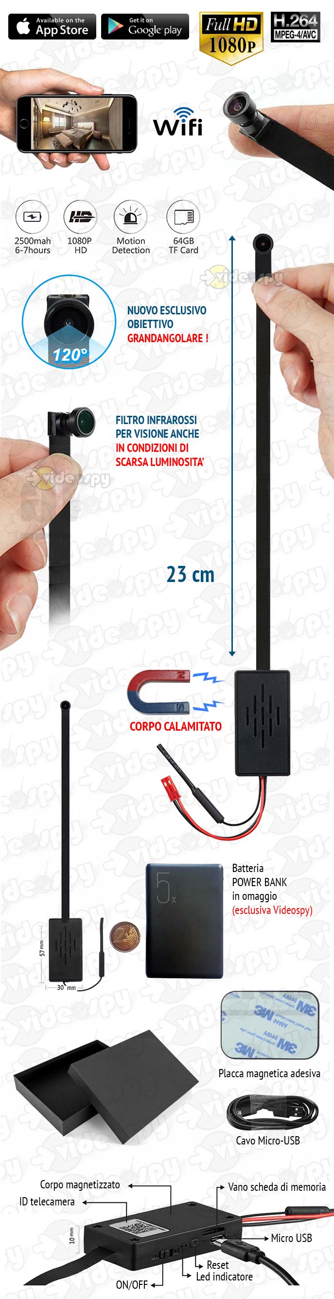 microcamera spia wifi