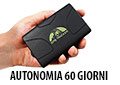 Localizzatore GPS portatile e occultabile, microspia audio GSM e antifurto satellitare