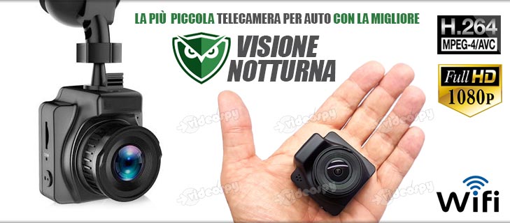 Le migliori telecamere per auto, moto e sorveglianza parcheggio