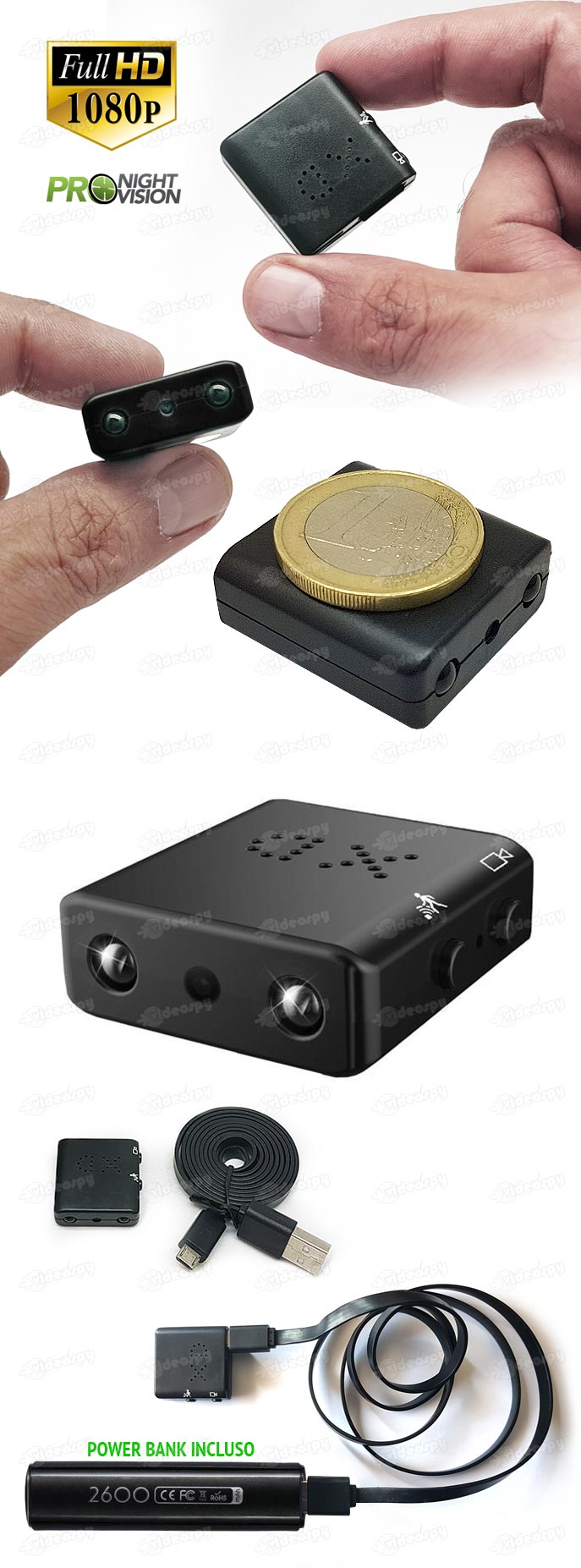 micro telecamera infrarossi